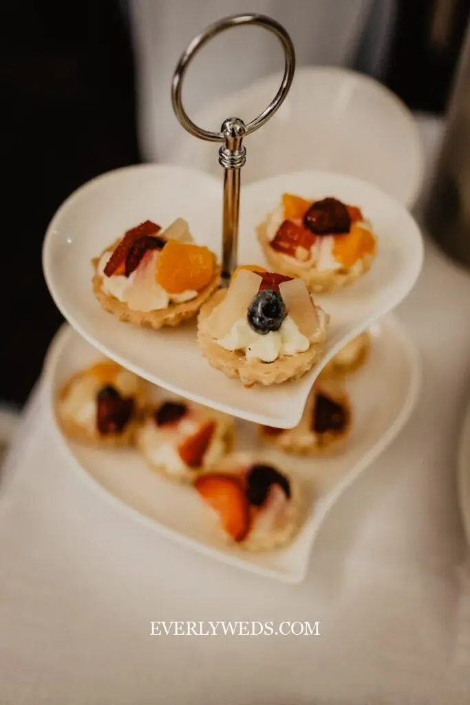 white ceramic plate with cupcakes