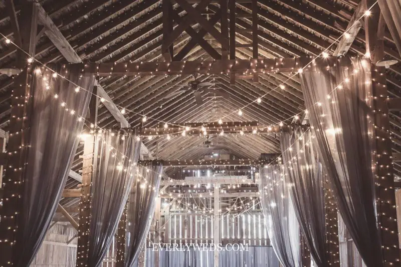 string lights in gazebo