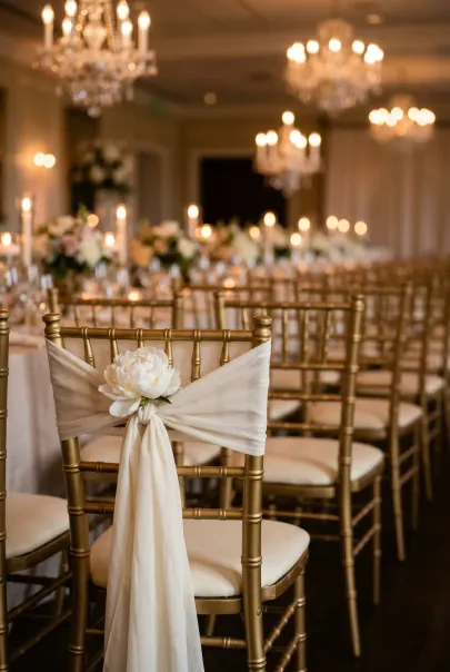 7 Wedding Chair Styles Ranked by Cost and Where Each One Works Best