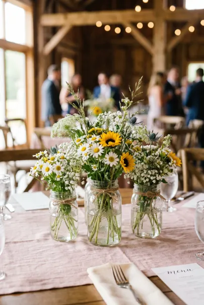 10 Simple Wedding Table Decorations Ranked From $12 to $95 Per Table