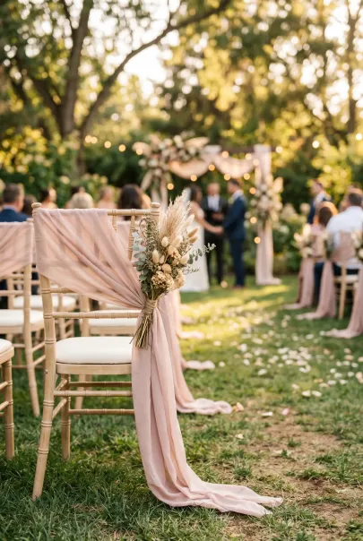 9 Chiavari Chair Decoration Ideas Ranked By Wedding Style