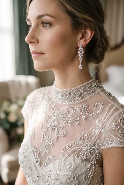 11 Bridal Choker Styles Matched To Your Dress Neckline And Budget