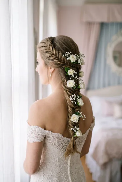 9 Fishtail Braid Wedding Hairstyles And What They Cost At The Salon