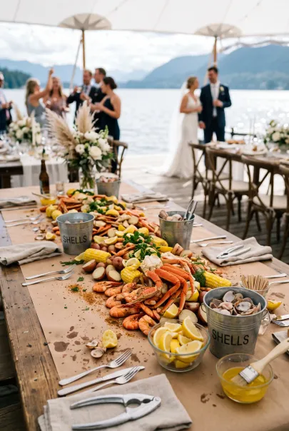 9 Wedding Buffet Stations Ranked From Cheapest To Most Expensive