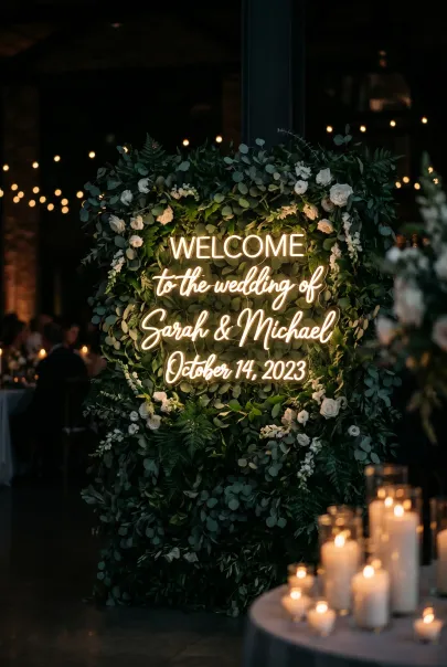 10 Wedding Welcome Sign Styles Matched to Your Venue Type and Budget