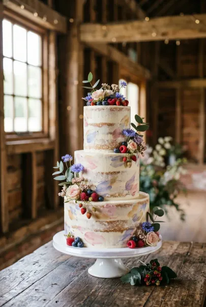 12 Watercolor Wedding Cake Ideas to Save Before Your Tasting Appointment