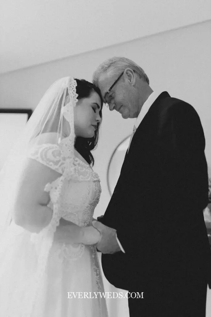 Father daughter wedding dance to classic tearjerker song at reception