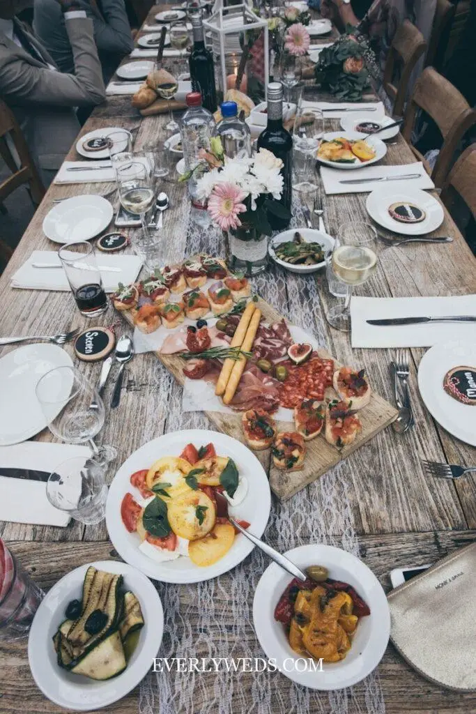 brunch wedding food truck taco bar cheap wedding food ideas on a budget