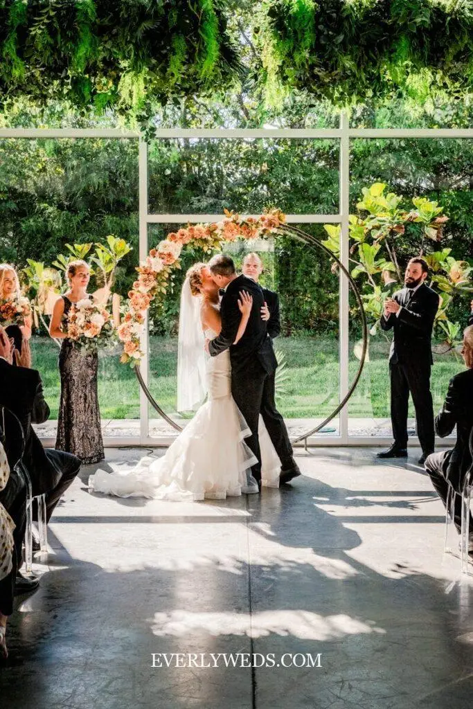 garden greenhouse wedding event venue spaces with lush floral decor and natural light small event venue spaces design